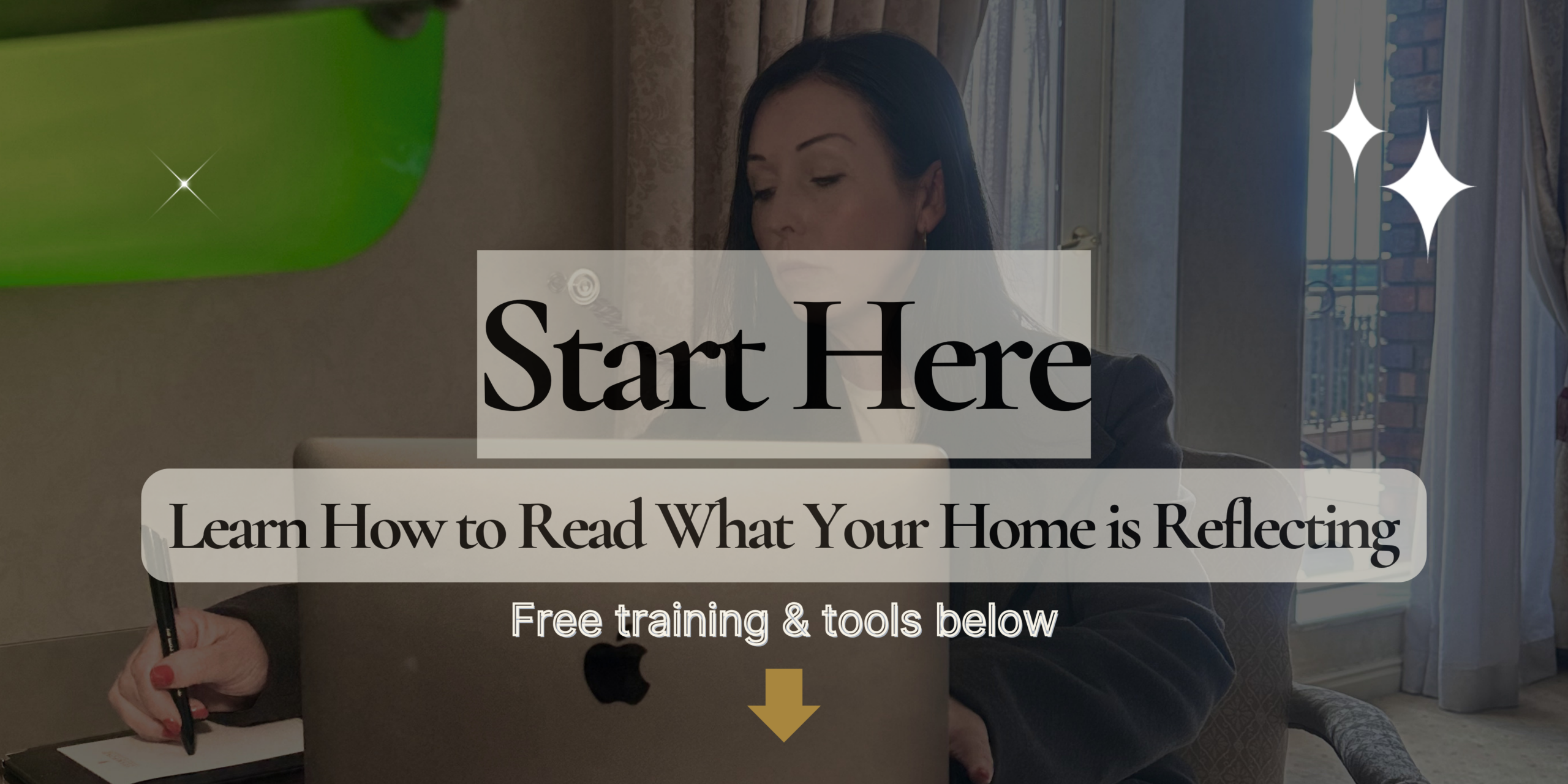 Kelly Bru demonstrating Feng Shui Mastery training